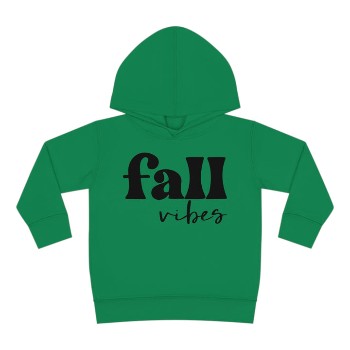 Fall Vibes - Toddler Pullover Fleece Hoodie