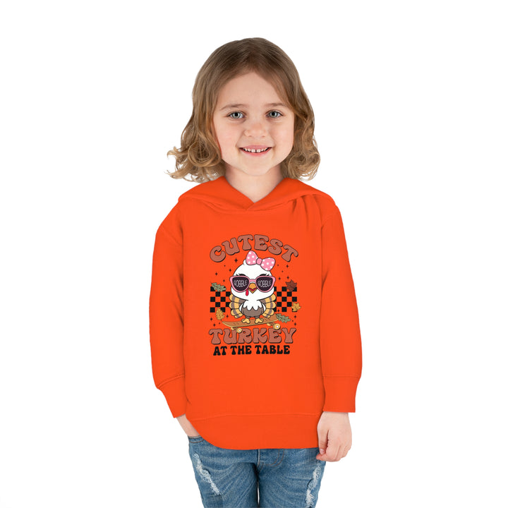 Cutest Turkey Girls - Toddler Pullover Fleece Hoodie