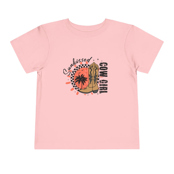 Sunkissed Cowgirl - Toddler Short Sleeve Tee