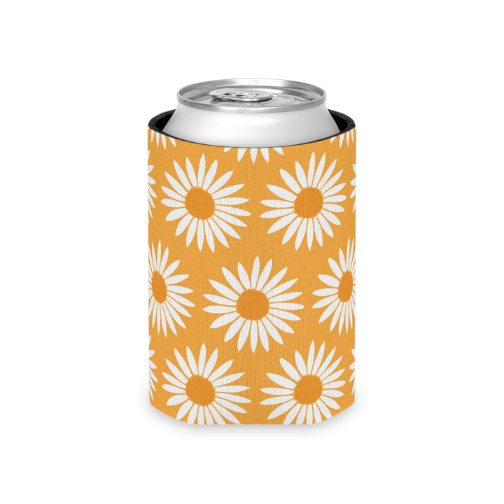 Yellow Sunflower Pattern - Can Cooler