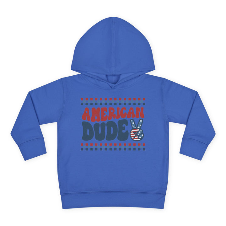 American Dude - Toddler Pullover Fleece Hoodie