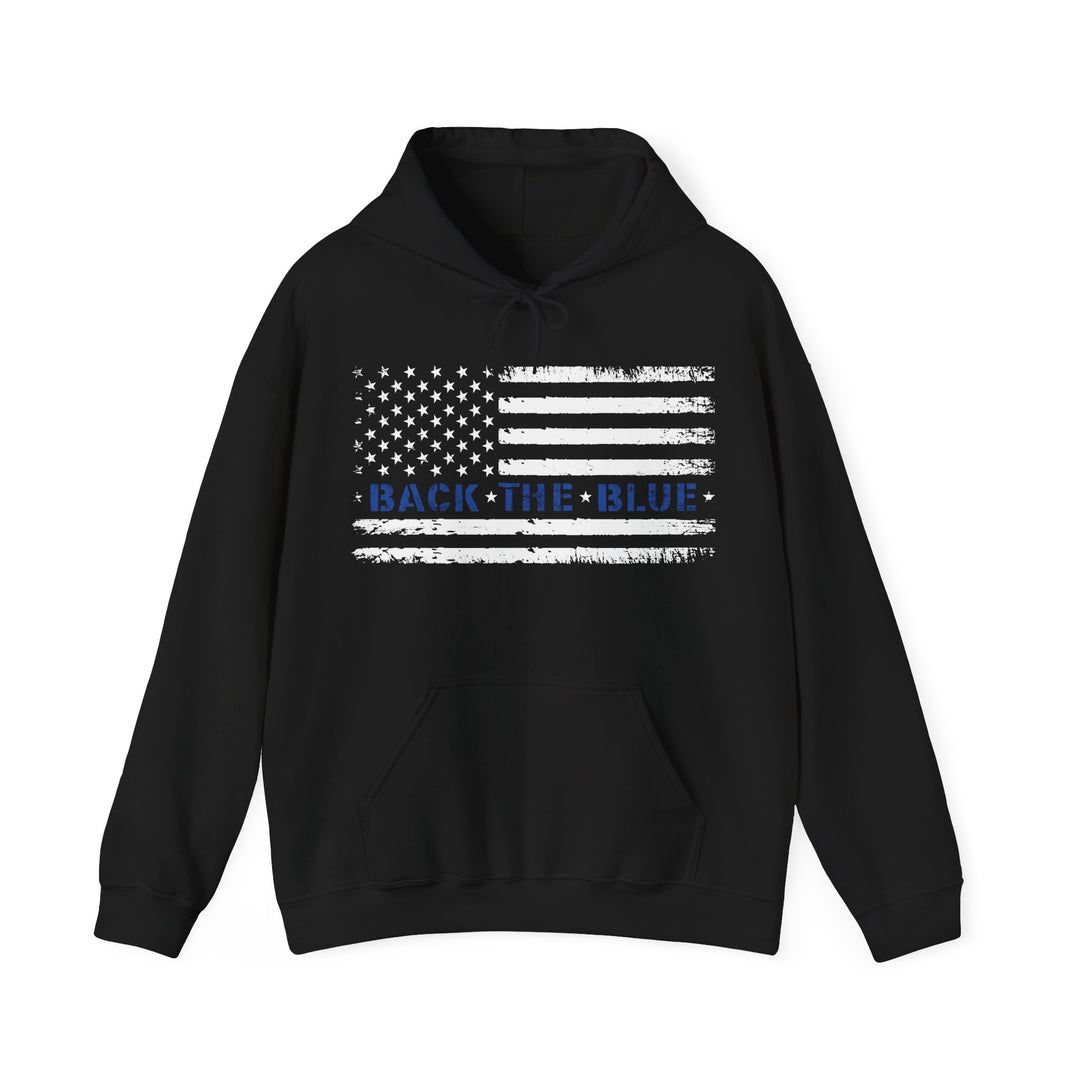 Back The Blue - Unisex Heavy Blend™ Hooded Sweatshirt