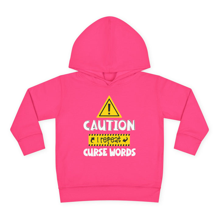 Caution - Toddler Pullover Fleece Hoodie