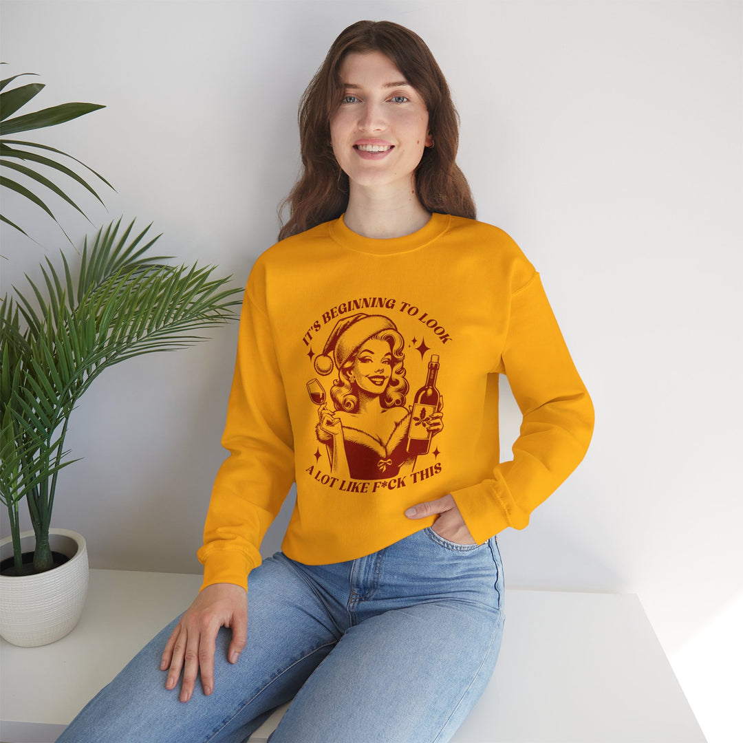 It's Beginning To Look - Unisex Heavy Blend™ Crewneck Sweatshirt