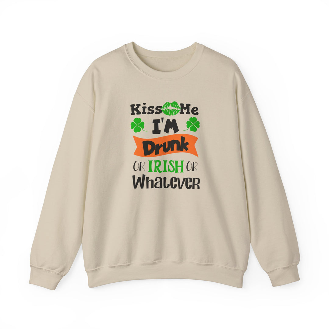 Kiss Me I'm Drunk - Unisex Heavy Blend™ Crewneck Sweatshirt