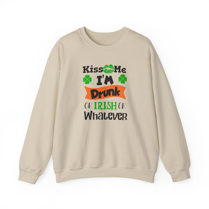 Kiss Me I'm Drunk - Unisex Heavy Blend™ Crewneck Sweatshirt