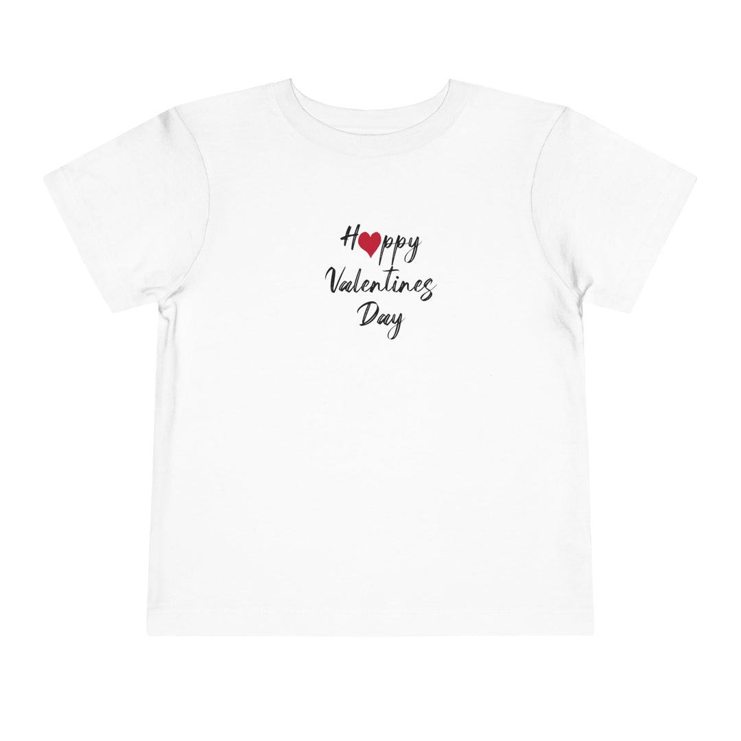 Happy Valentines Day - Toddler Short Sleeve Tee