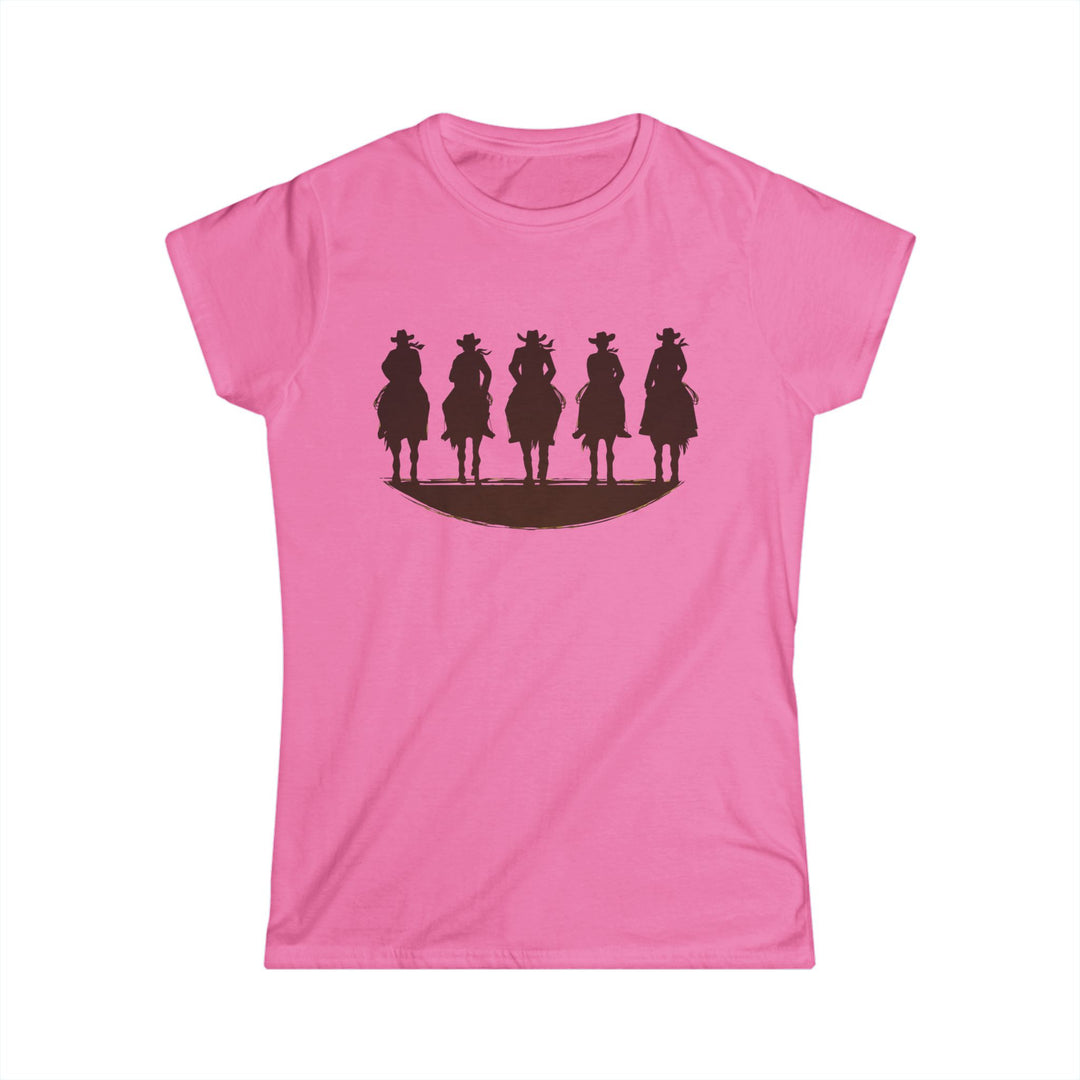 Cowboy Silhouette - Women's Softstyle Tee