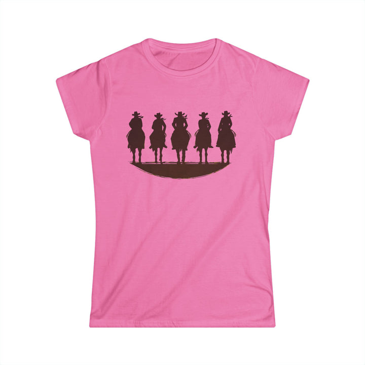 Cowboy Silhouette - Women's Softstyle Tee