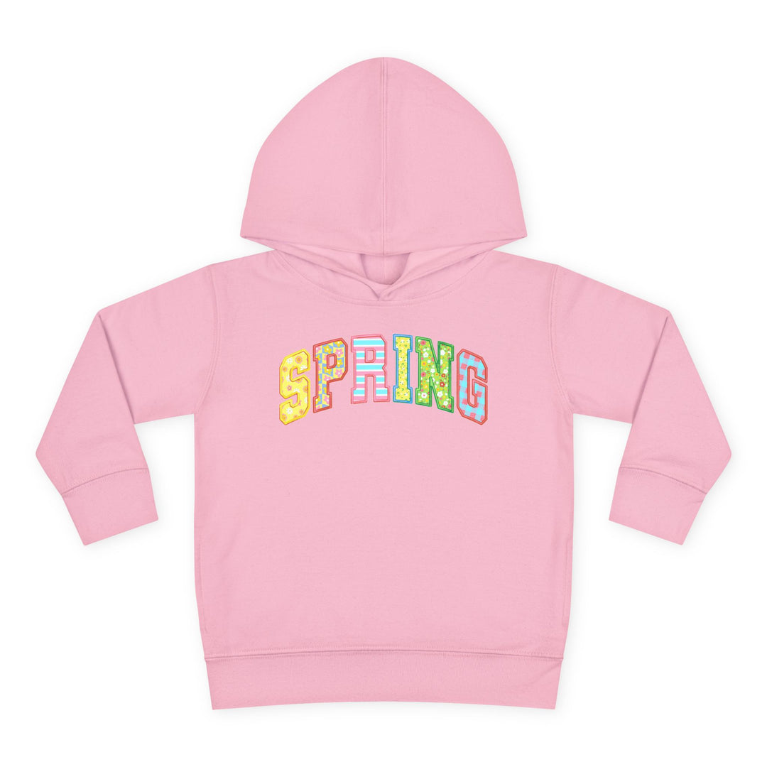 Spring Quilt - Toddler Pullover Fleece Hoodie