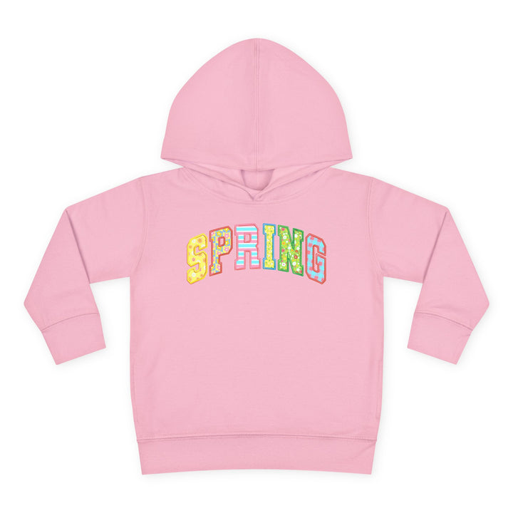 Spring Quilt - Toddler Pullover Fleece Hoodie