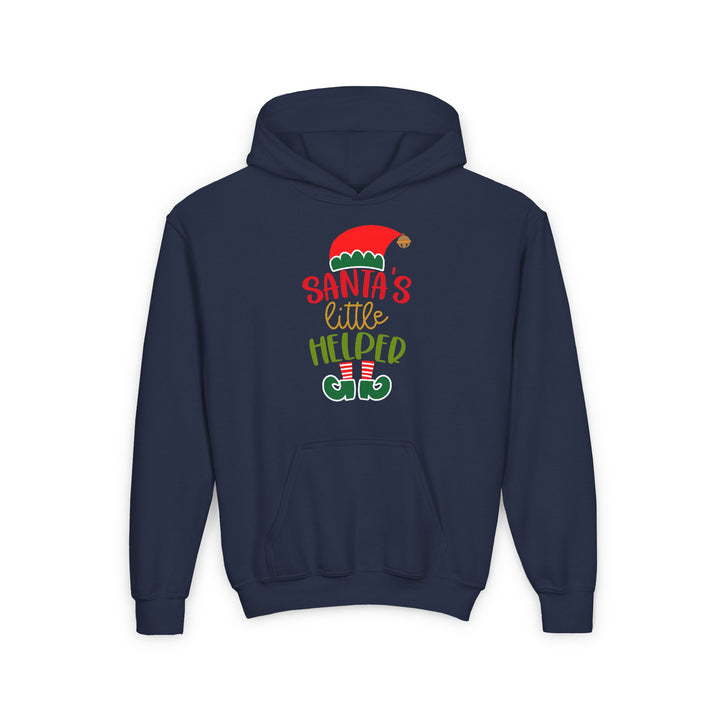 Santa's Little Helper - Youth Heavy Blend Hooded Sweatshirt