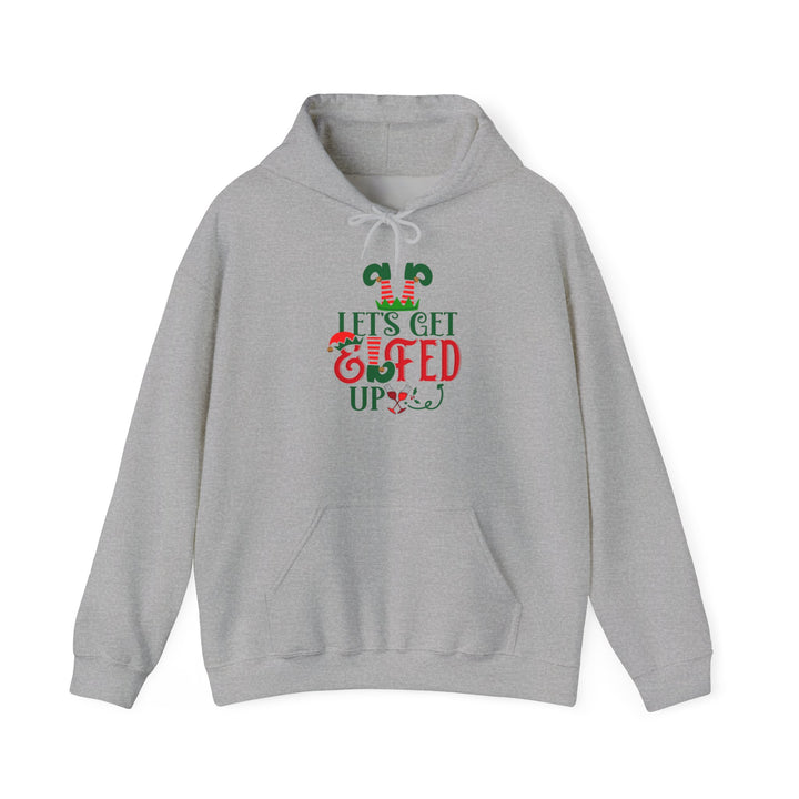 Let's Get Elfed Up - Unisex Heavy Blend™ Hooded Sweatshirt