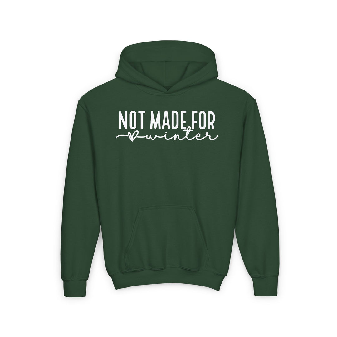 Not Made For Winter - Youth Heavy Blend Hooded Sweatshirt