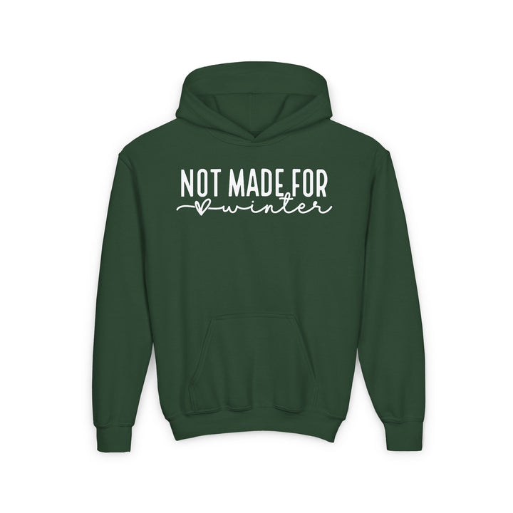 Not Made For Winter - Youth Heavy Blend Hooded Sweatshirt