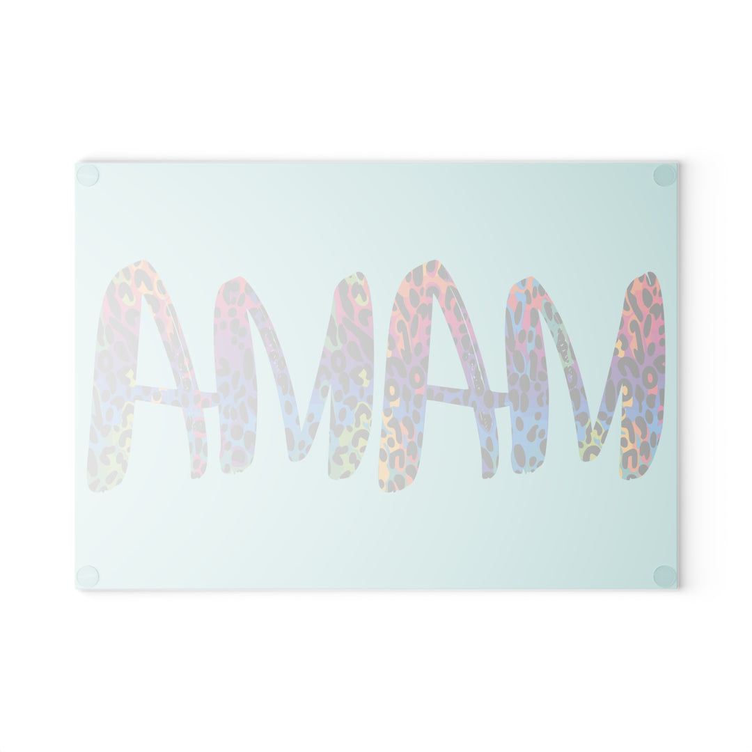 Mama - Glass Cutting Board