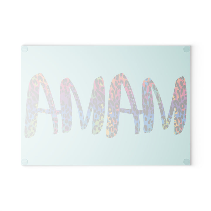 Mama - Glass Cutting Board