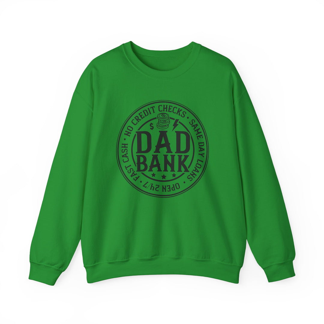 Bank Of Dad - Unisex Heavy Blend™ Crewneck Sweatshirt