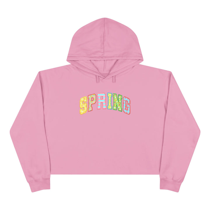 Spring Quilt - Crop Hoodie