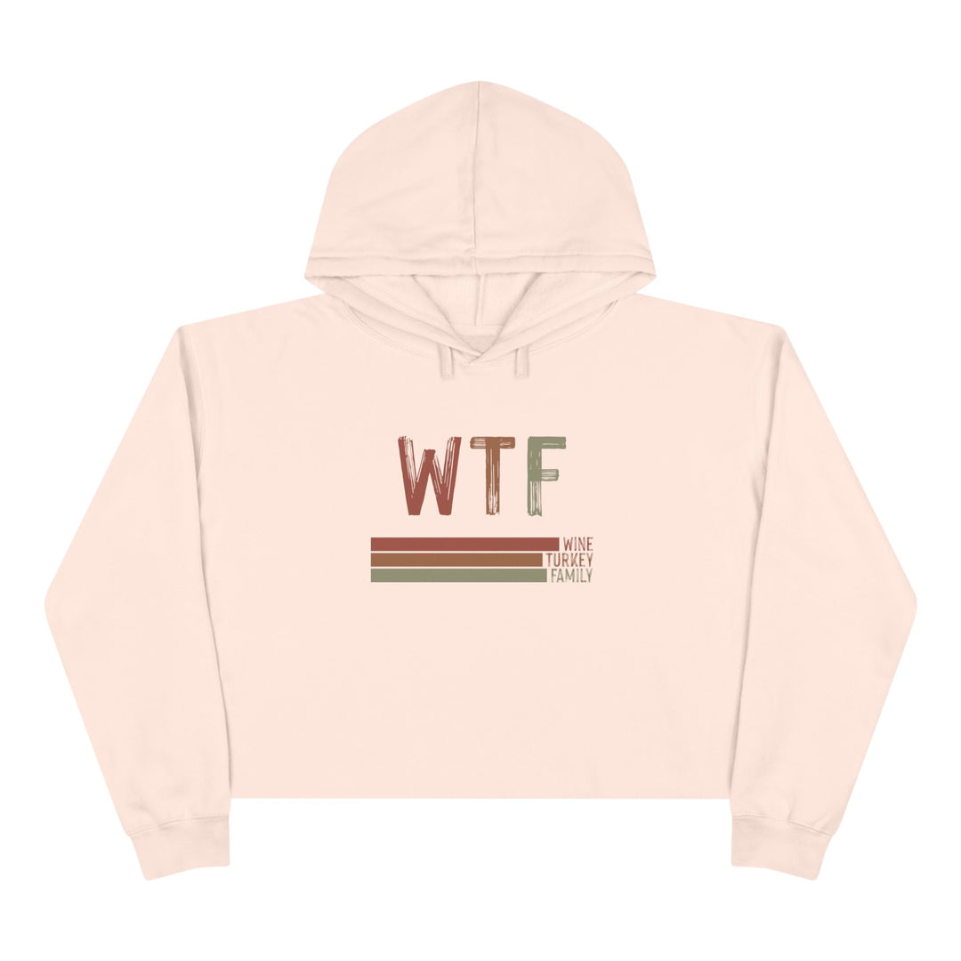 WTF - Crop Hoodie