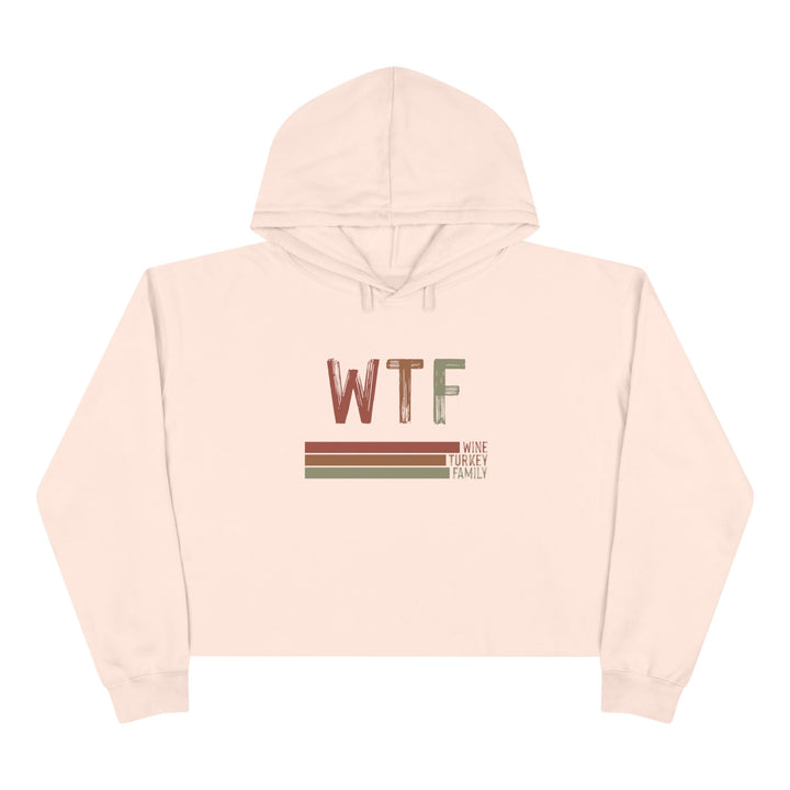 WTF - Crop Hoodie