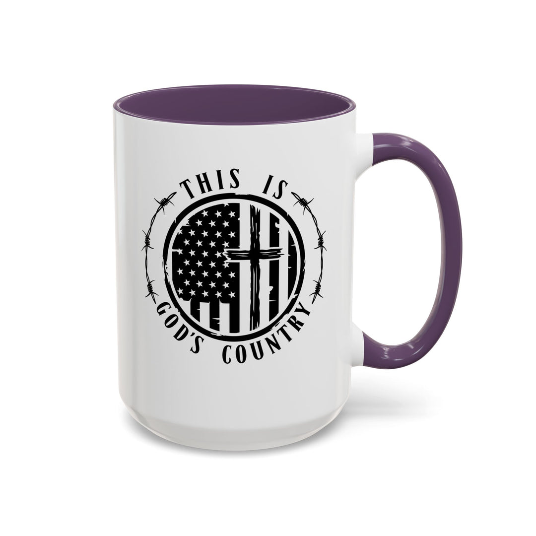 Gods Country - Accent Coffee Mug (11, 15oz)