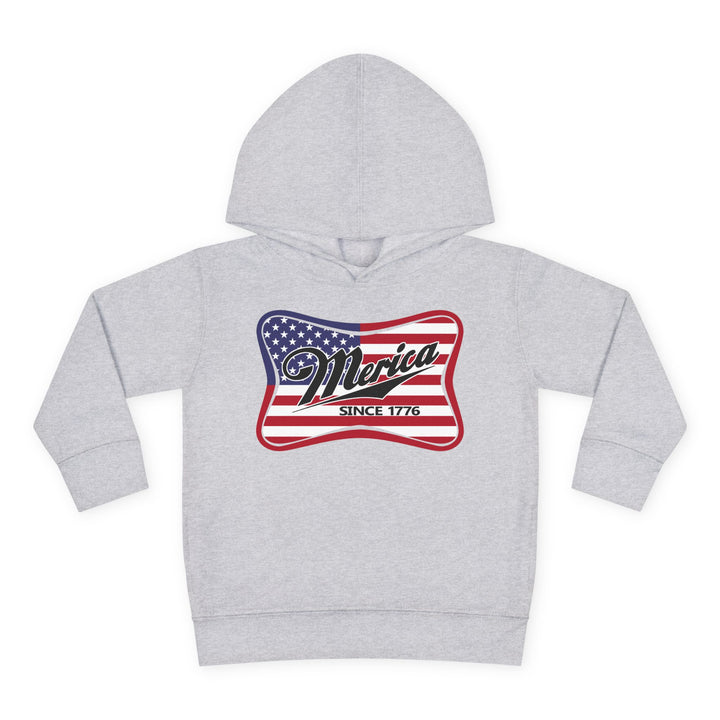 Merica - Toddler Pullover Fleece Hoodie