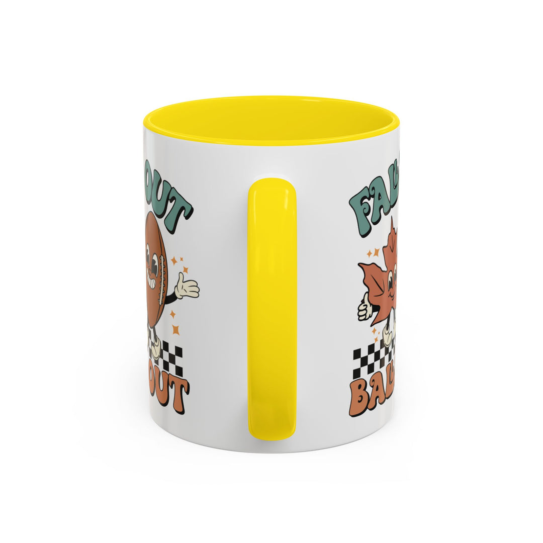 Falls Out Balls Out - Accent Coffee Mug (11, 15oz)