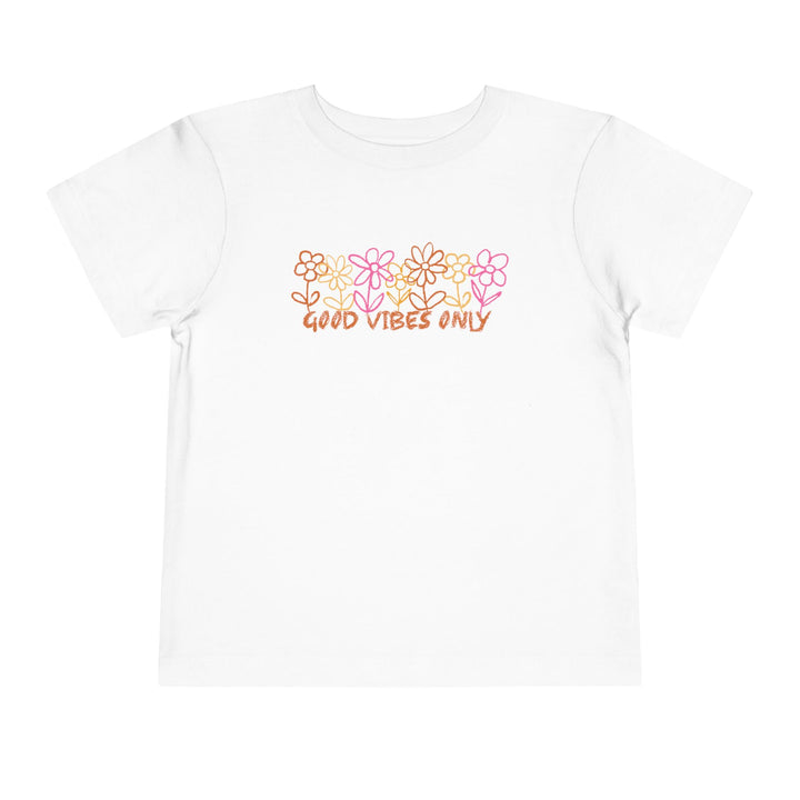 Good Vibes Only - Toddler Short Sleeve Tee