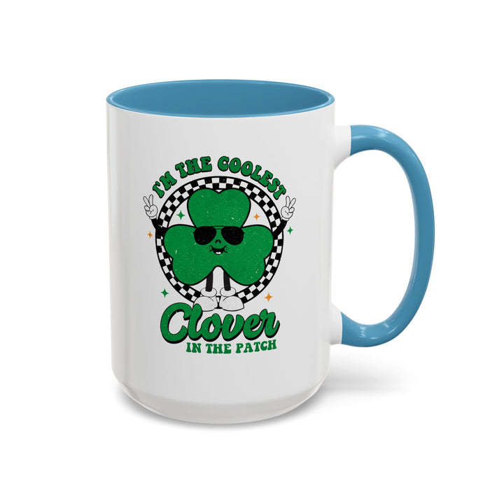 Coolest Clover - Accent Coffee Mug (11, 15oz)