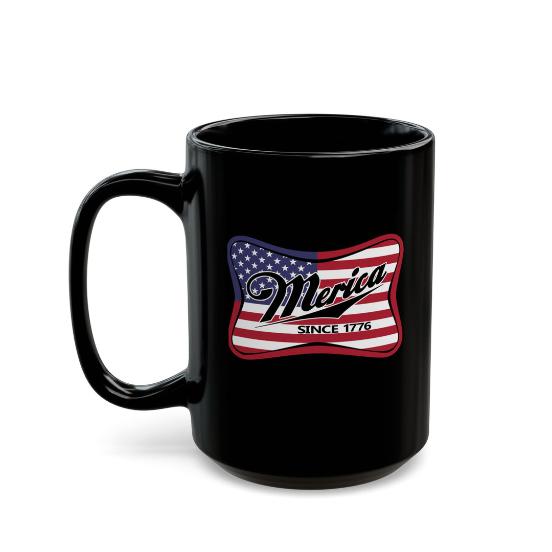 Merica - Black Mug (11oz, 15oz)