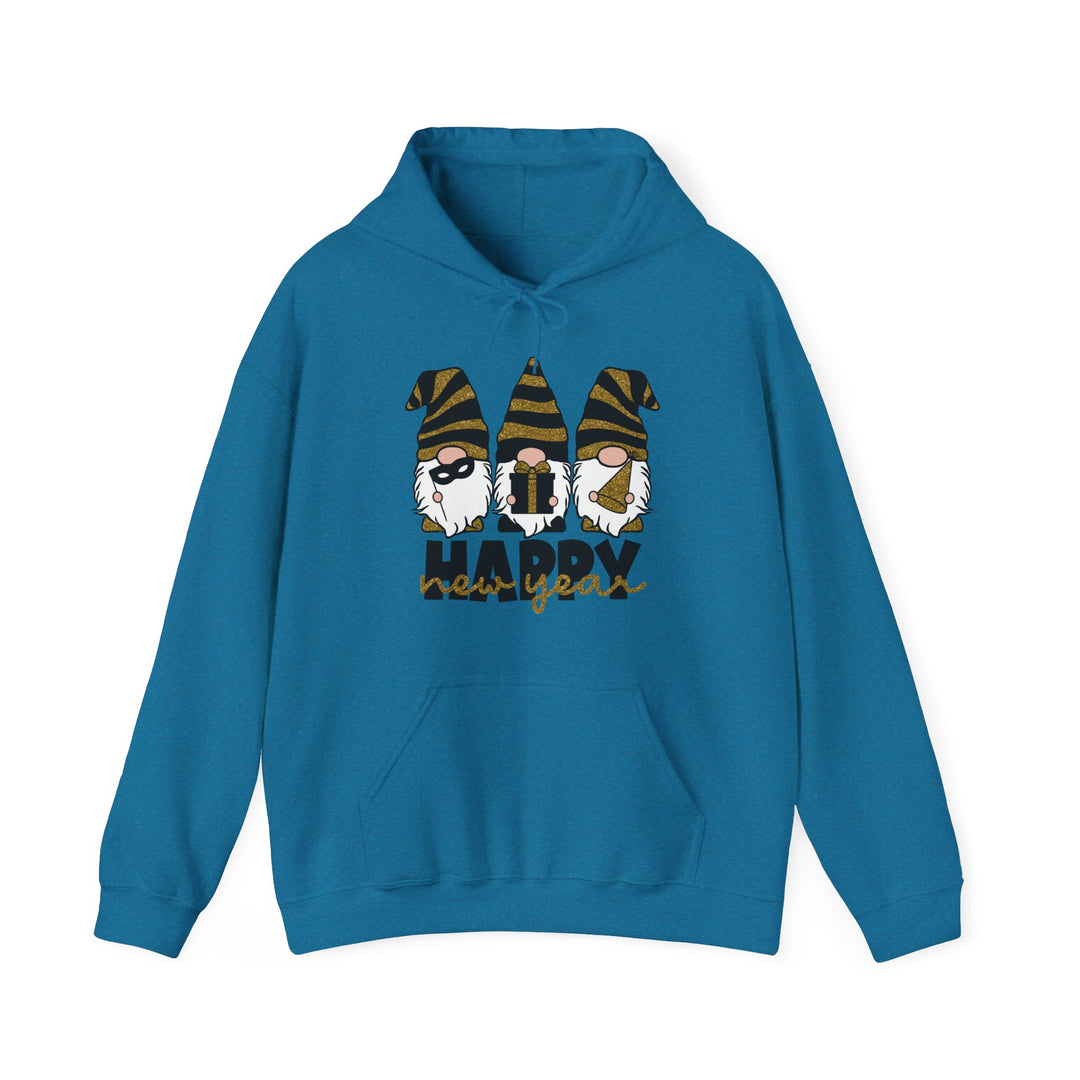 Happy New Year Gnomes - Unisex Heavy Blend™ Hooded Sweatshirt