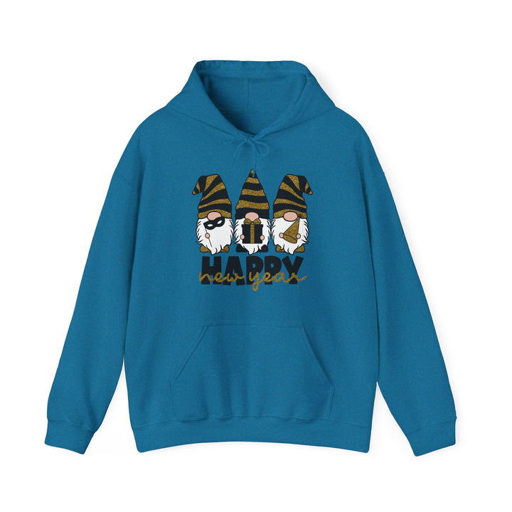 Happy New Year Gnomes - Unisex Heavy Blend™ Hooded Sweatshirt