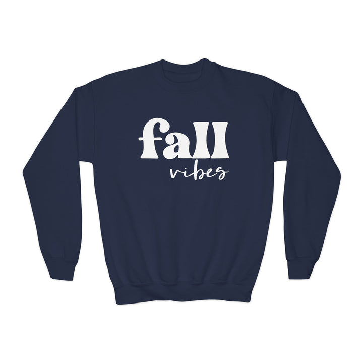 Fall Vibes - Youth Crewneck Sweatshirt