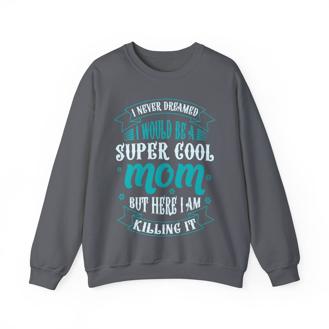 Super Cool Mom - Unisex Heavy Blend™ Crewneck Sweatshirt