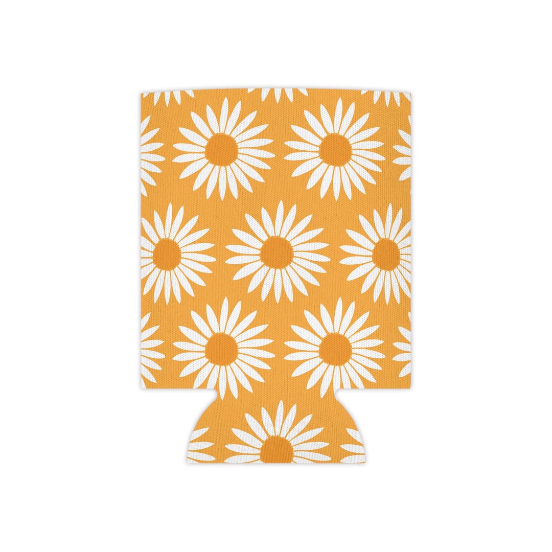 Yellow Sunflower Pattern - Can Cooler