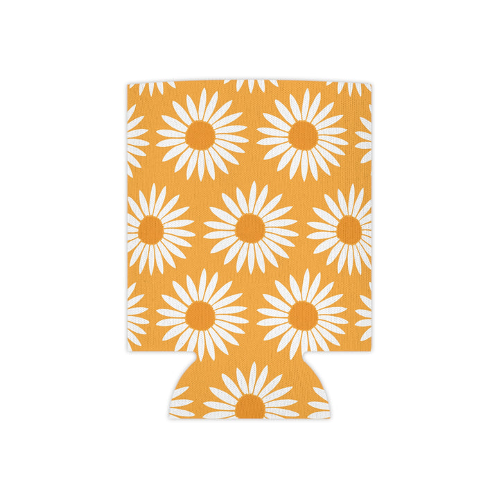 Yellow Sunflower Pattern - Can Cooler