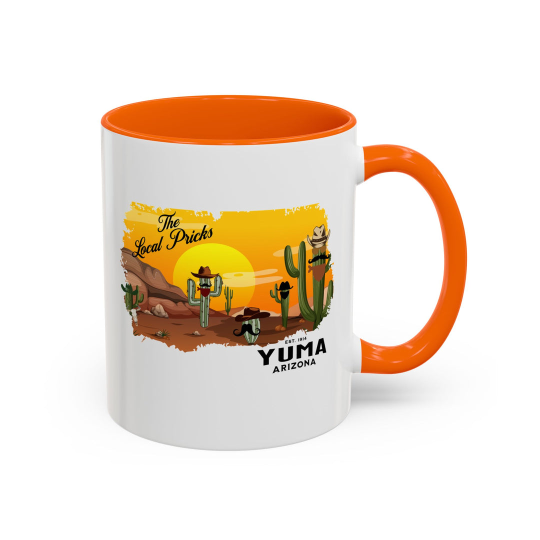 Local Pricks - Accent Coffee Mug (11, 15oz)
