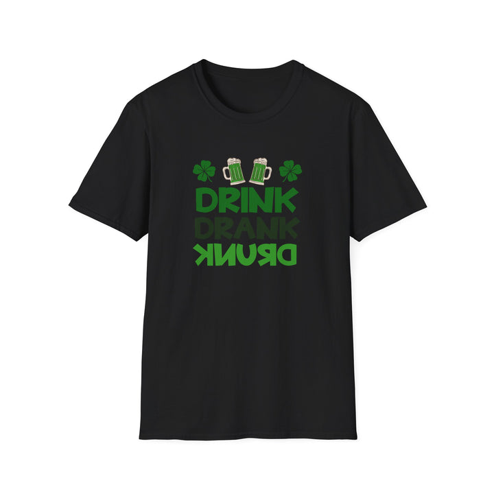 Drink Drank Drunk - Unisex Softstyle T-Shirt