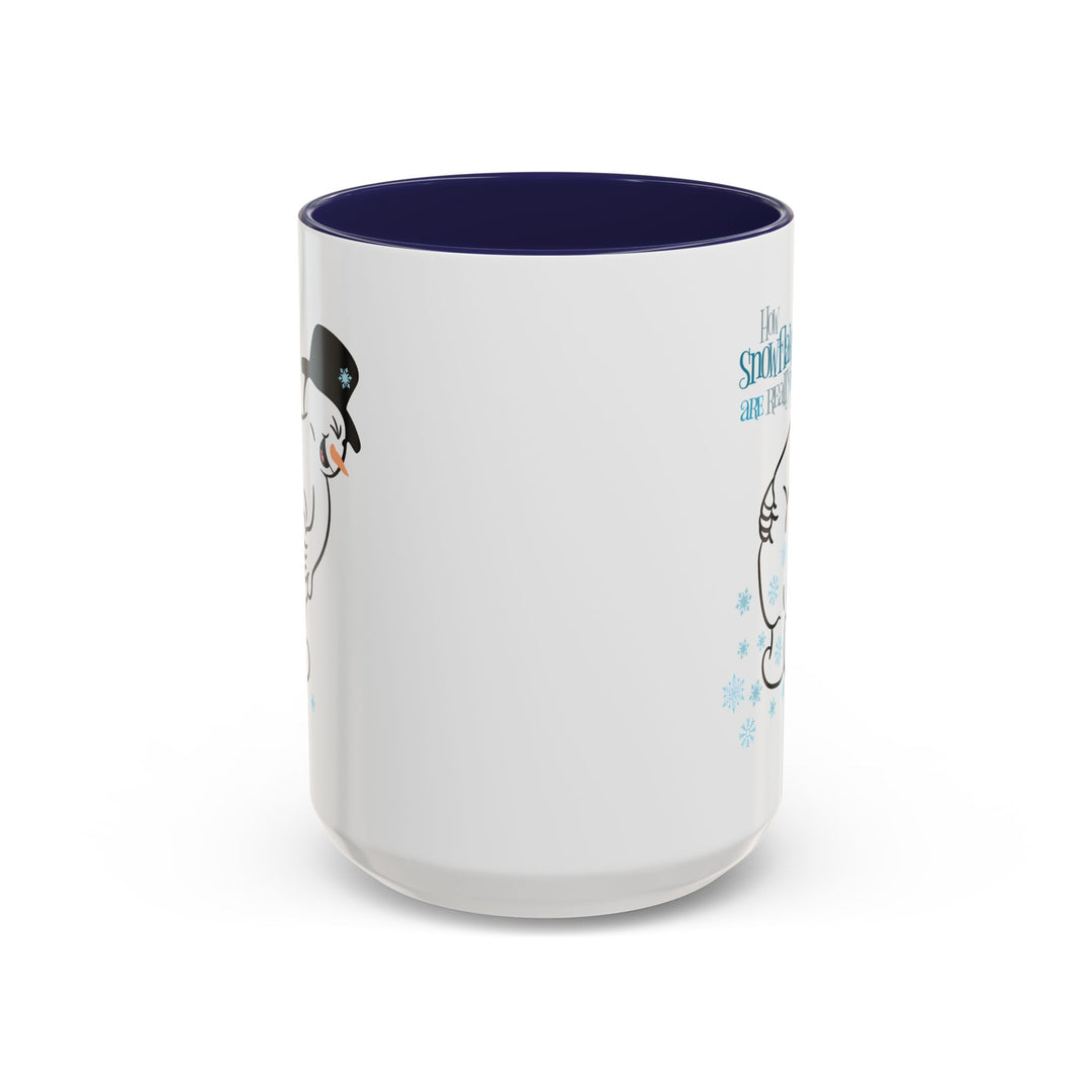 How Snowflakes Are Made - Accent Coffee Mug (11, 15oz)