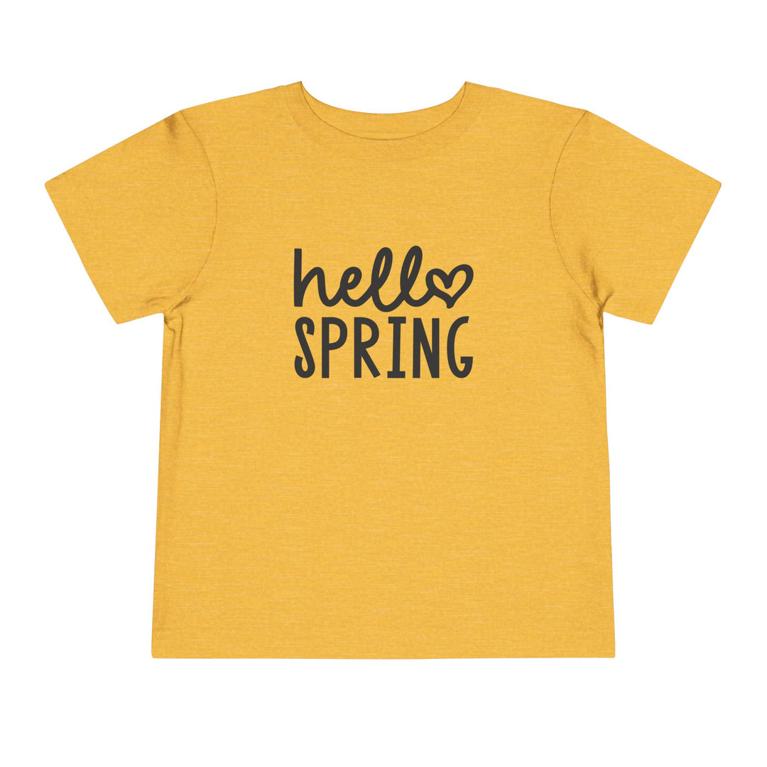 Hello Spring - Toddler Short Sleeve Tee