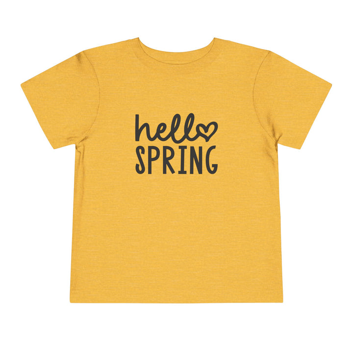 Hello Spring - Toddler Short Sleeve Tee