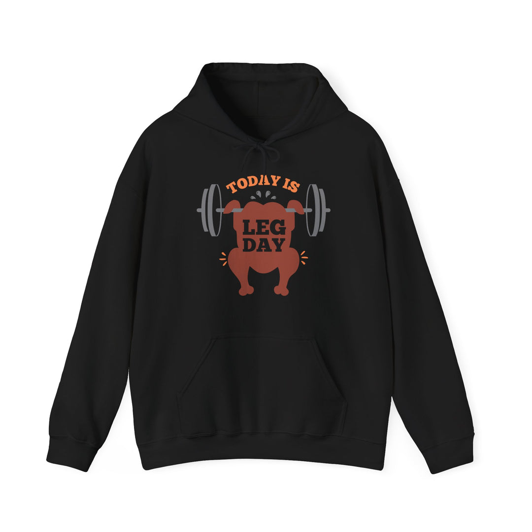Leg Day - Unisex Heavy Blend™ Hooded Sweatshirt