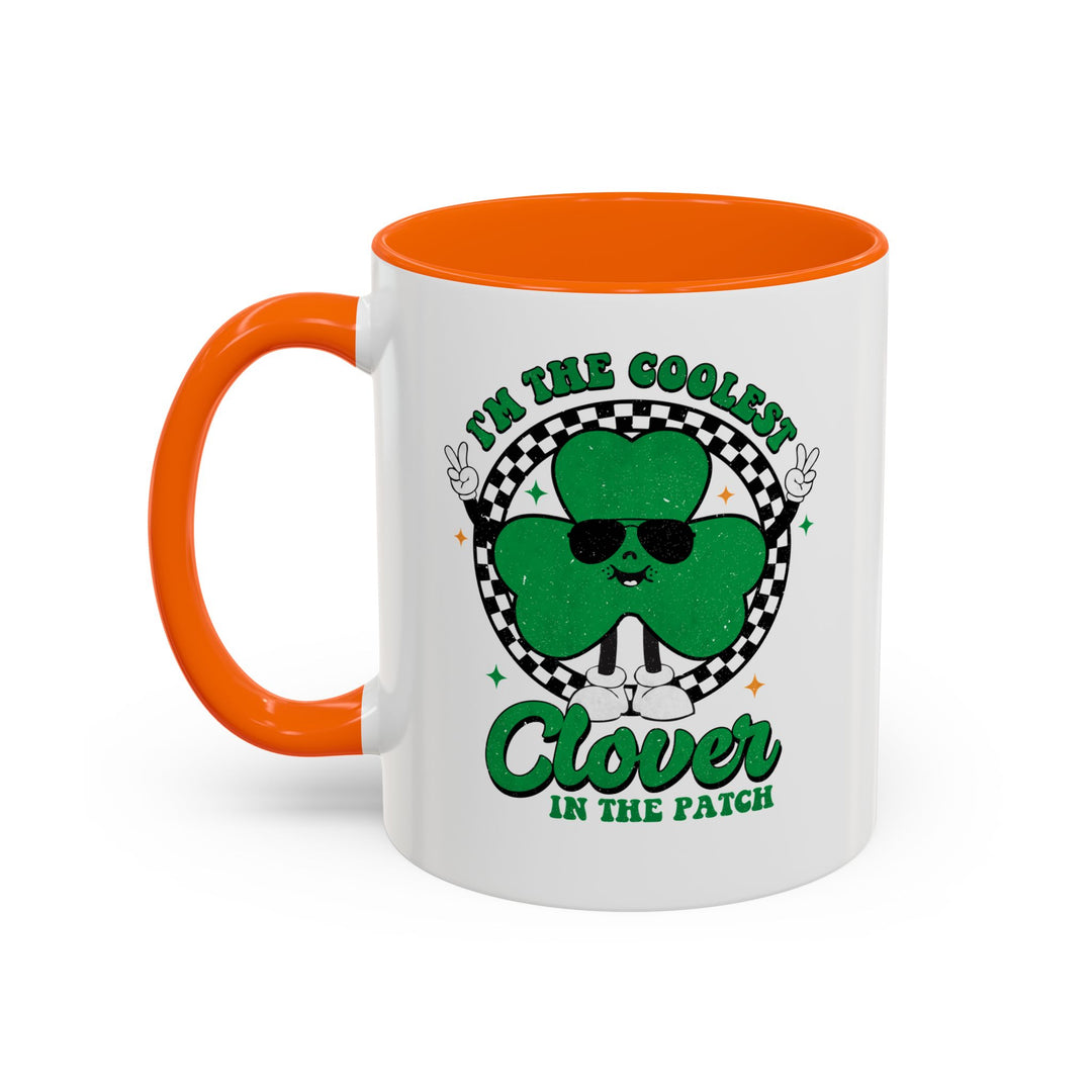 Coolest Clover - Accent Coffee Mug (11, 15oz)