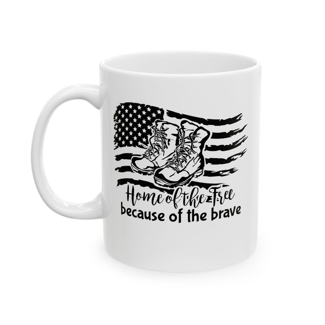 Home Of Free - Ceramic Mug, (11oz, 15oz)