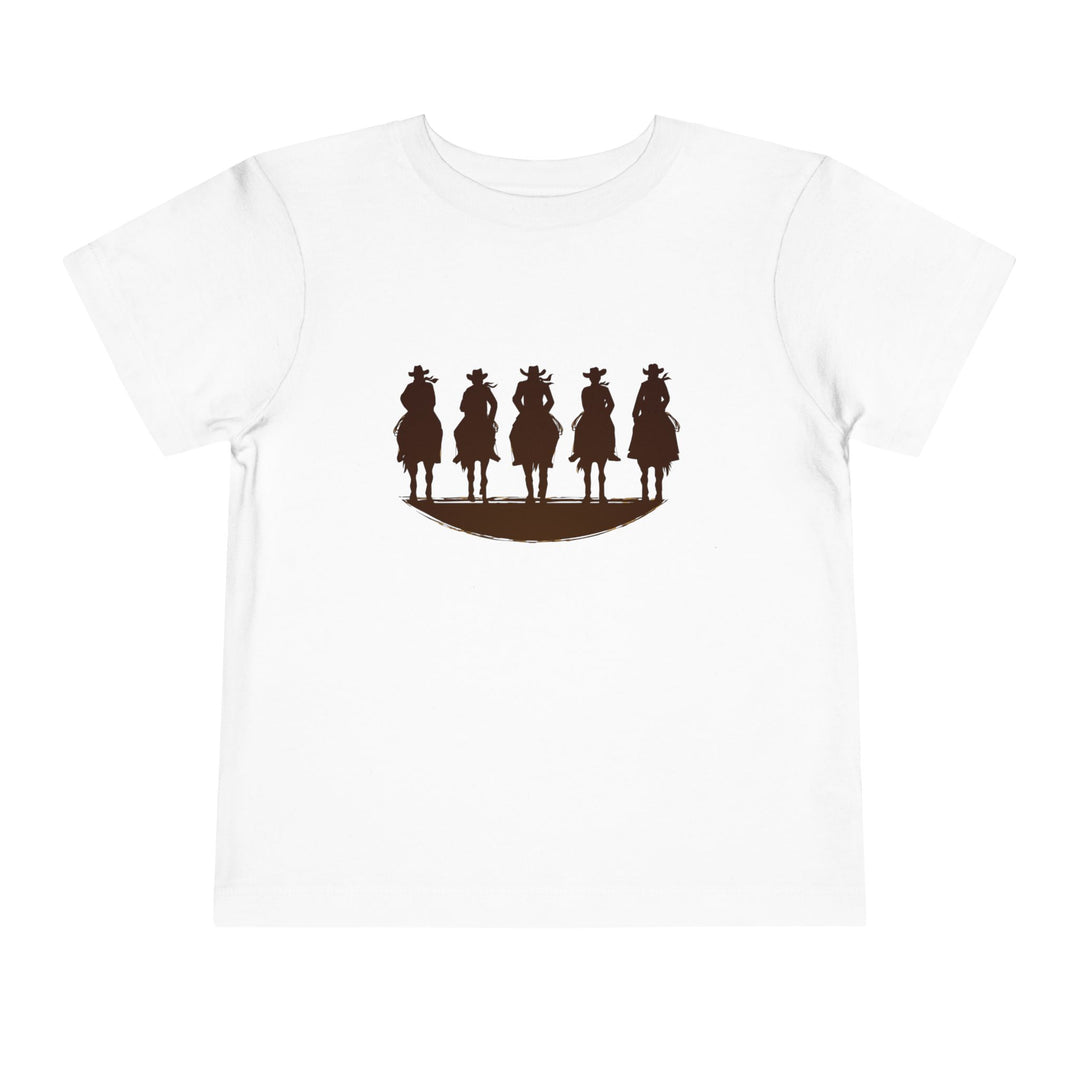 Cowboy Silhouette - Toddler Short Sleeve Tee