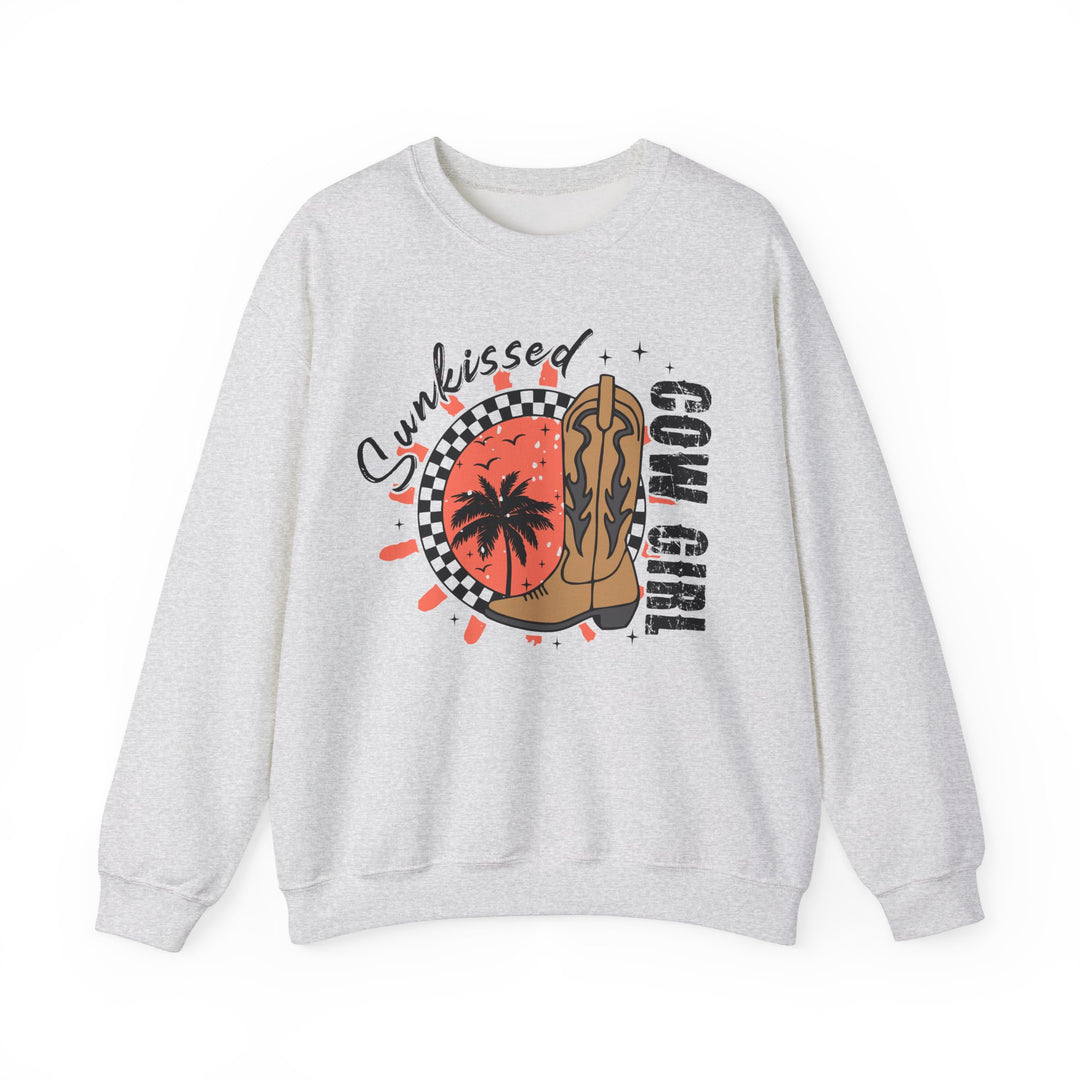 Sunkissed Cowgirl - Unisex Heavy Blend™ Crewneck Sweatshirt