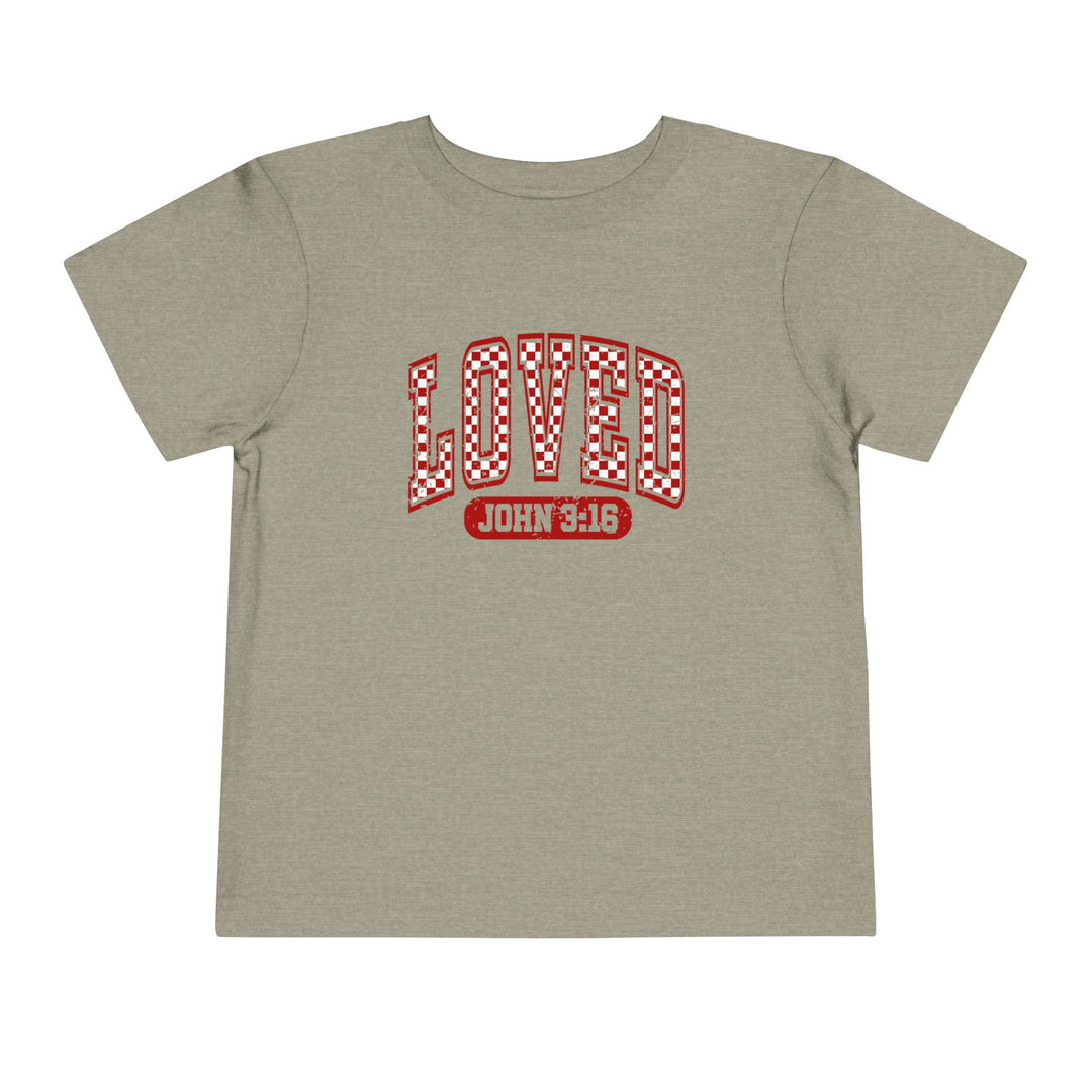 John 3:16 - Toddler Short Sleeve Tee