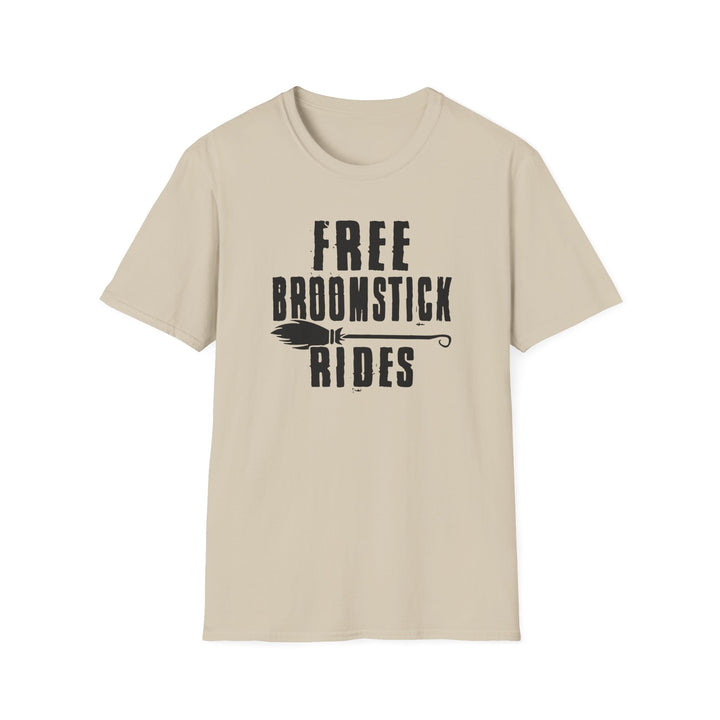 Free Broomstick Rides - Unisex Softstyle T-Shirt
