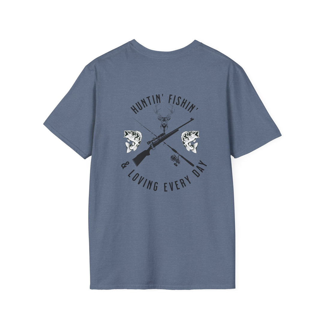 Huntin' Fishin'- Unisex Softstyle T-Shirt